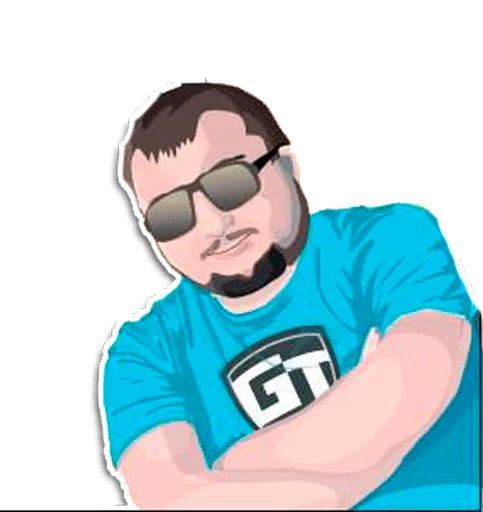 human face clothing cartoon