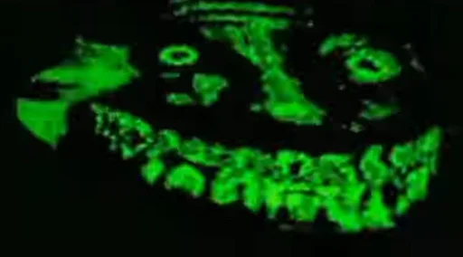 СМС мультфильм зеленый