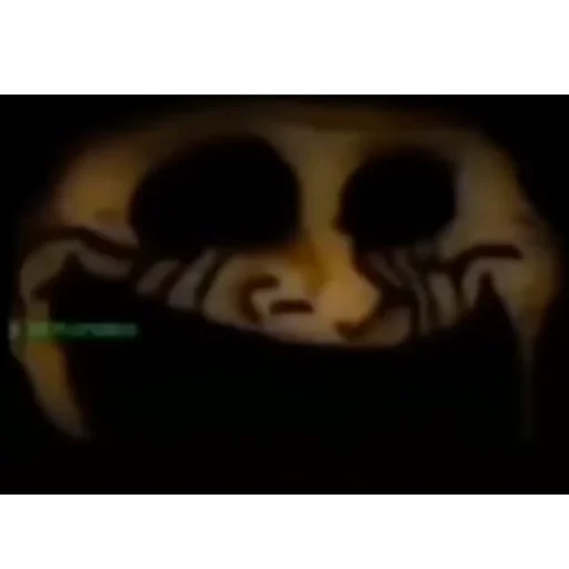 маска мультфильм чёрный