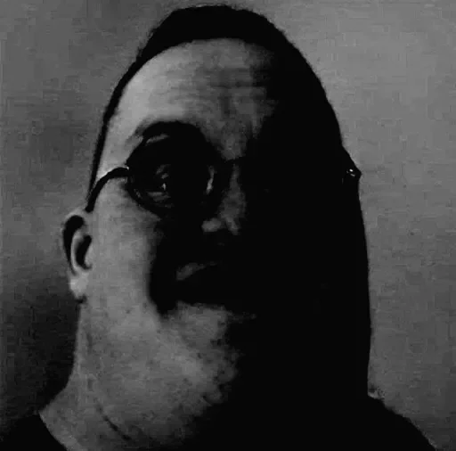 черно-белый портрет человеческое лицо