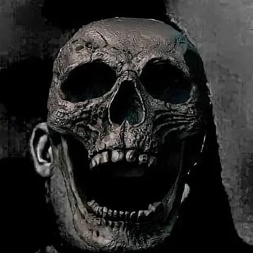 череп ужас маска