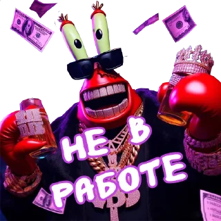 Стикер Mr.Krabs - 1