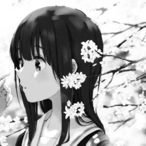 аниме мультфильм цветок