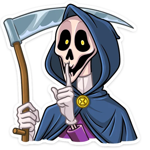 Стикер Господин Скелли :: @stickroom - 11