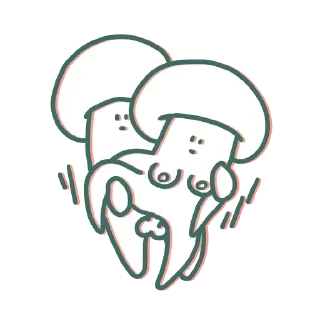 Sticker mshrm @stickersb2b - 3