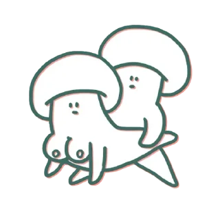 Sticker mshrm @stickersb2b - 8