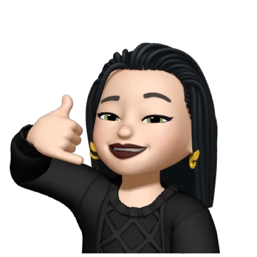 animation human face figurine