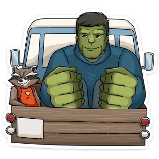 Sticker Мстители :: @stickroom - 9