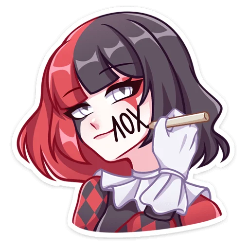 Маф от @TgSticker - иллюстрация