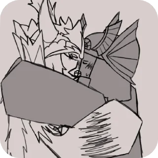 Sticker мугенятские преколы - 8