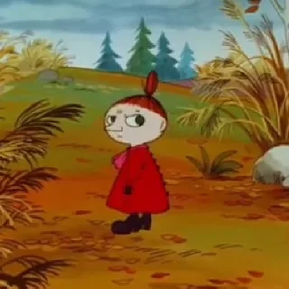 Sticker мумі тролі - 2