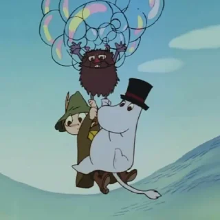 Sticker мумі тролі - 10