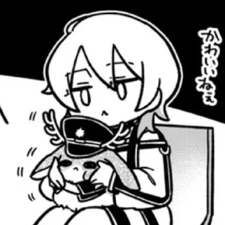 Стикер 🍼 mu plushie @rurustickers - 7