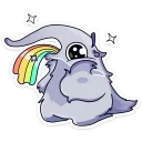 Sticker Муравьед Мур - 9