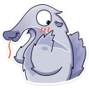 Sticker Муравьед Мур - 1