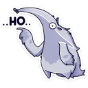 Sticker Муравьед Мур - 3