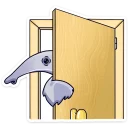 Sticker Муравьед Мур - 0