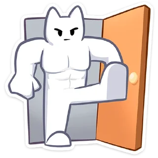 Стикер Мурк от @TgSticker - 8