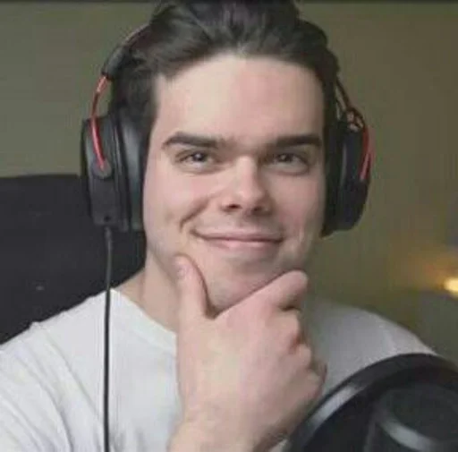 headphones human face person