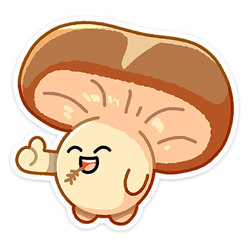 Sticker Грибосики (@TgSticker) - 5