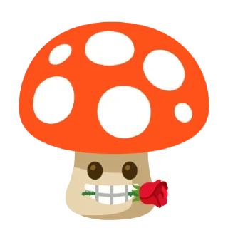 Sticker mushrooms @vallholl - 7