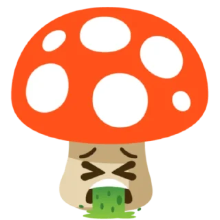Sticker mushrooms @vallholl - 9