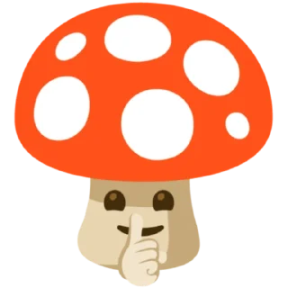 Sticker mushrooms @vallholl - 4