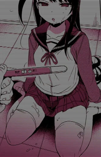 рисование аниме эскиз