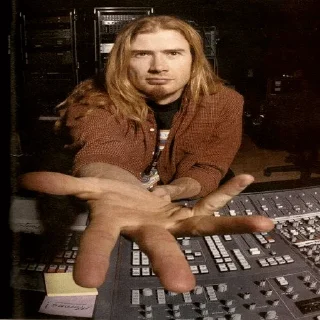 Стикер mustaine - 3