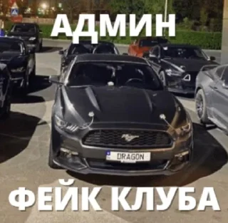 Стикер Mustang of Ukraine 🇺🇦 - 9