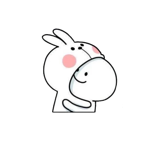 rabbit cartoon clipart