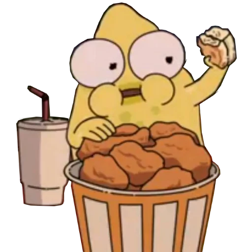 dairy dessert cartoon