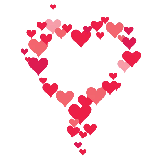 heart valentine's day pink