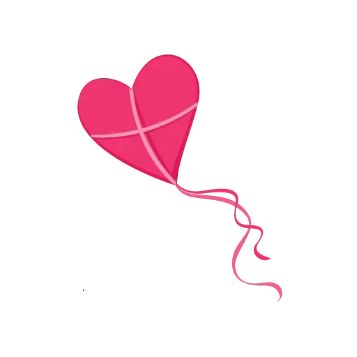 heart valentine's day pink