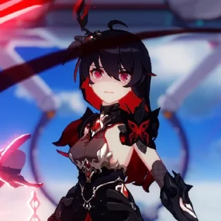 Sticker бессмысленный хонкай - 8