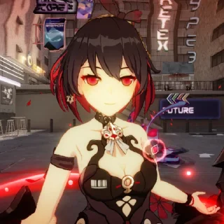 Sticker бессмысленный хонкай - 7