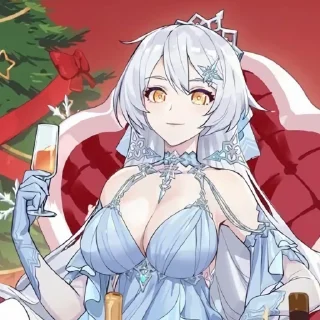 Sticker бессмысленный хонкай - 5