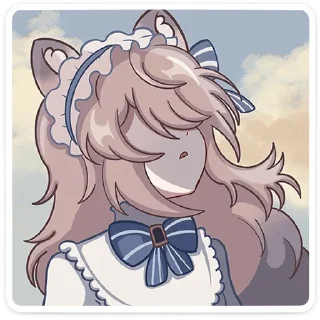 Sticker Мяути @anime4_arts - 2