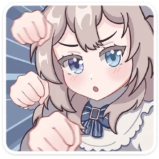 Sticker Мяути @anime4_arts - 0