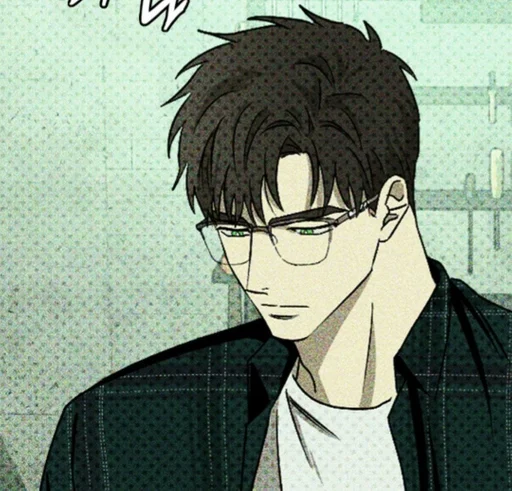 Стикер под зелёным светом ах~ :: @fStikBot - 1