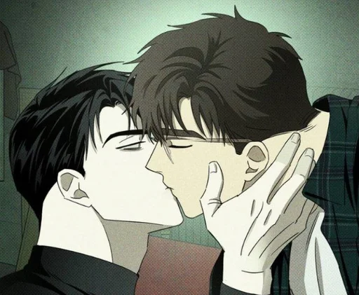 Стикер под зелёным светом ах~ :: @fStikBot - 0