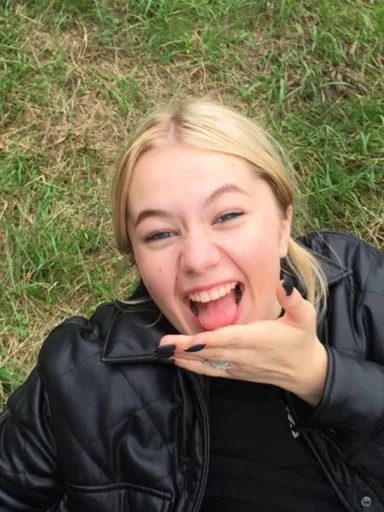 person human face grass