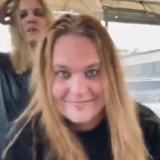 person human face clothing