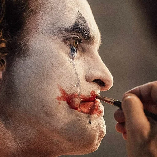 person human face blood