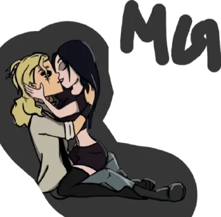 Стикер my little metal family - 4