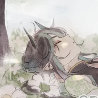 Стикер xiaoaether: <33 - 8