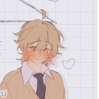 Стикер xiaoaether: <33 - 3