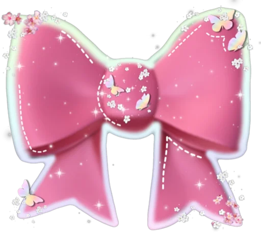 pink bow