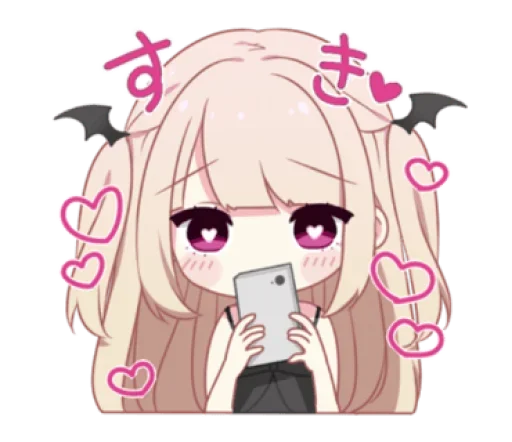 Sticker Дьяволица♡ @anime_sticks - 10