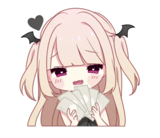Sticker Дьяволица♡ @anime_sticks - 8